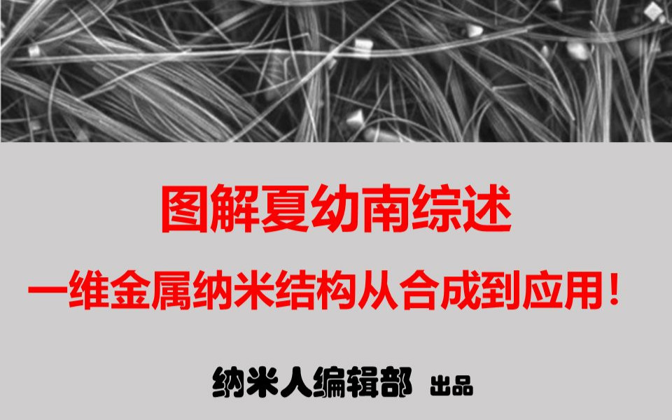 圖解夏幼南綜述：一維金屬納米結(jié)構(gòu)從合成到應用！