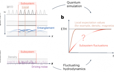 Nature Physics：混沌量子系統中波動流體力學的出現