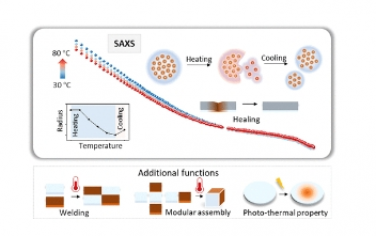 ACS Nano：通過熱誘導的結構重組的響應式磁聚合物納米復合材料