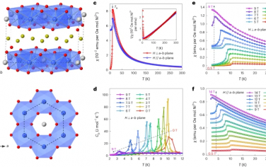 Nature Physics：三分之一磁化平臺相作為蜂窩晶格反鐵磁體中Kitaev相互作用的證據