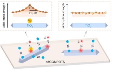Nature Catalysis：Au/TiO2催化劑表面的長距離增強微塑料吸附