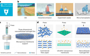 Nature Sustainability：用于可持續凈水的生物基納米纖維水凝膠過濾器