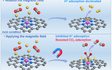JACS：磁場調控Ni單原子電催化還原CO2