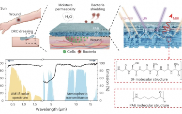 Nature Chemical Engineering：調控敷料的光照冷卻效率實現加快傷口愈合