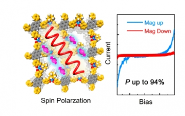 JACS：手性可調的共價有機骨架手性誘導的自旋選擇性