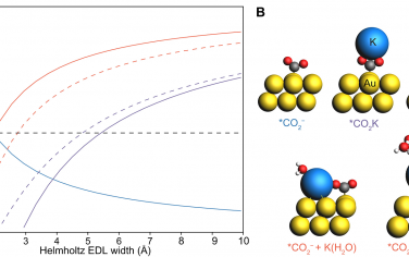 Science Advances：陽離子對于Au表面電催化還原CO2的影響
