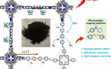 林文斌JACS：紫精構筑COF近紅外光催化