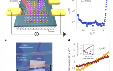 Nature Nanotechnology：二維范德華異質結構中的電調諧能斯特效應