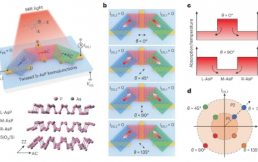 Nature Nanotechnology：扭曲的黑色砷磷同質結實現多維檢測