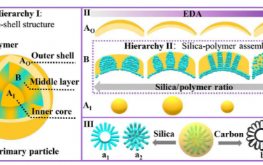 Science Advances：二氧化硅聚合物復合材料的分層空間組裝方法可產生多功能的二氧化硅/碳納米粒子