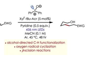 JACS：有機(jī)醇產(chǎn)生烷氧自由基導(dǎo)向C-H鍵官能團(tuán)化