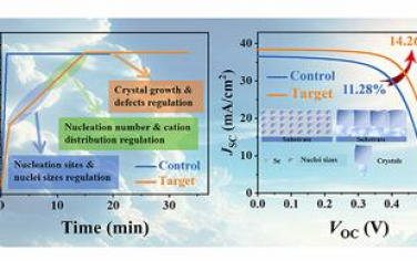 AFM：溫度調(diào)制成核工程使高效太陽(yáng)能電池的陽(yáng)離子分布均勻