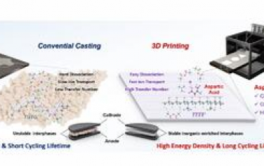 AFM：用于高能鋰金屬電池的3D打印兩性分子增強固體聚合物電解質(zhì)