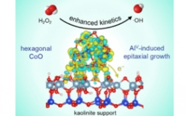 ACS Nano：礦物介導(dǎo)的 CoO 納米粒子外延生長(zhǎng)，用于高效電化學(xué) H2O2 活化