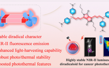 JACS：高度穩(wěn)定的近紅外二區(qū)發(fā)光雙自由基用于癌癥光學(xué)診療