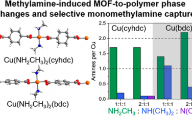 JACS：Cu羧酸金屬有機配合物吸附分離甲胺
