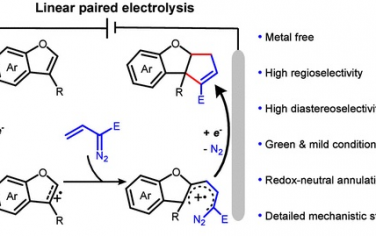 武漢大學(xué)JACS：配對(duì)電催化(3+2)環(huán)加成
