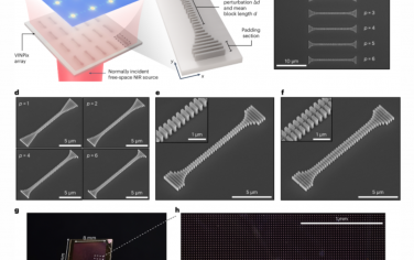 Nature Nanotechnology：超大規模集成高質量因數納米天線像素
