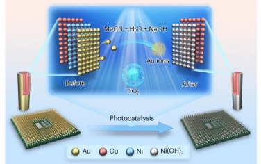 Nature Chemical Engineering：光催化回收電子廢品中的Au