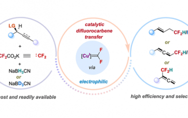 JACS：二氟卡賓銅(II)催化二氟甲基化