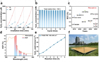 清華大學&江南大學Nature Commun：聚酰亞胺光催化制備H2O2