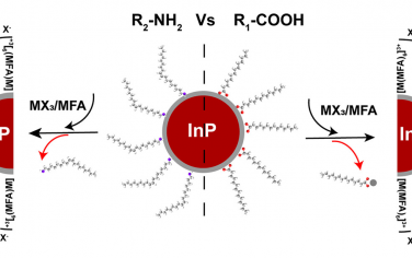 JACS：溶劑化金屬作為InP量子點的表面穩定劑